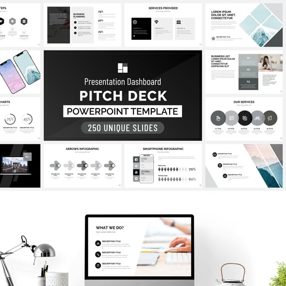 Pitch Deck - PowerPoint Template Presentation