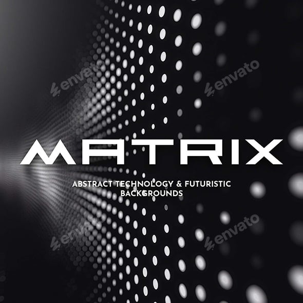 Dot-Matrix Display Backgrounds