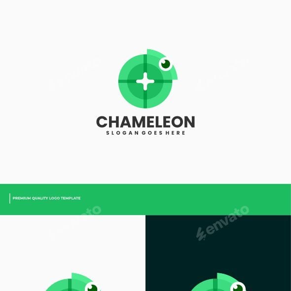 Chameleon Logo Template