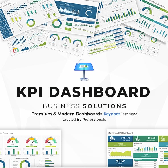 KPI Dashboard Keynote Template