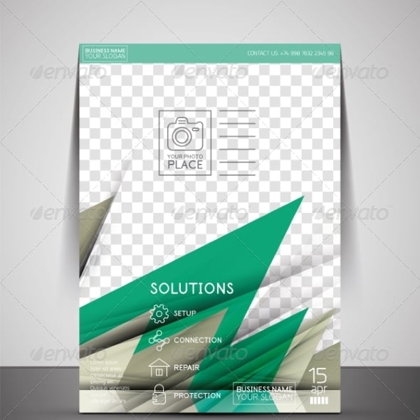 CMYK Business Corporate Flyer Template