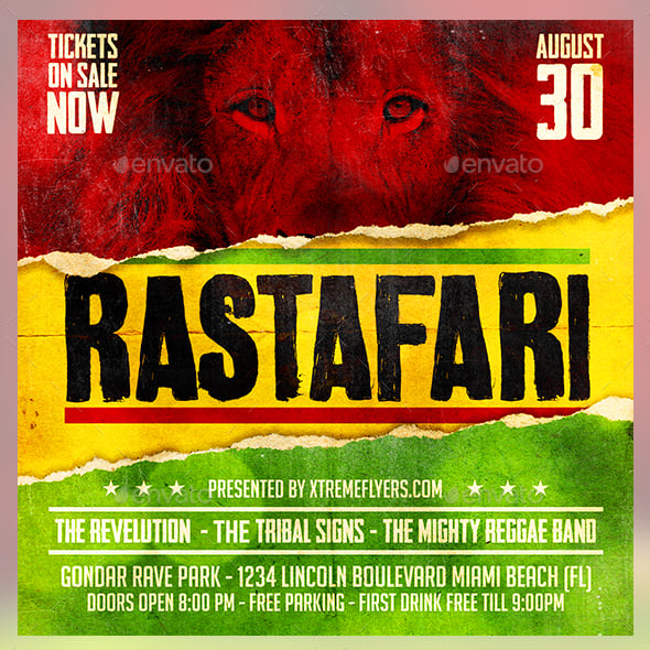 Reggae Flyer