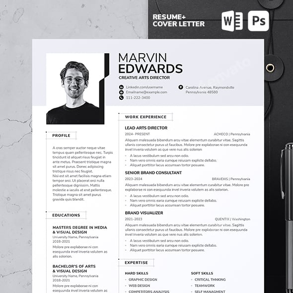Minimal Modern Resume