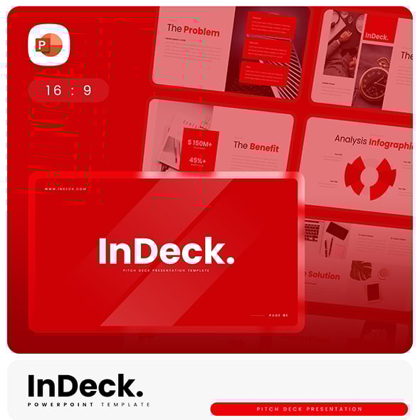 InDeck – Pitch Deck PowerPoint Template