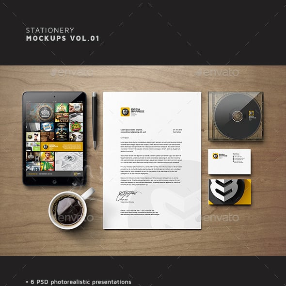 Stationery Mockups Vol.01