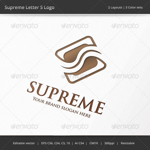 Supreme Letter S Logo