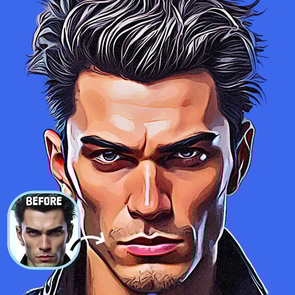 ToonNiji Photoshop Action