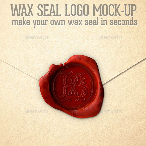 WaxSeal Logo Mockup