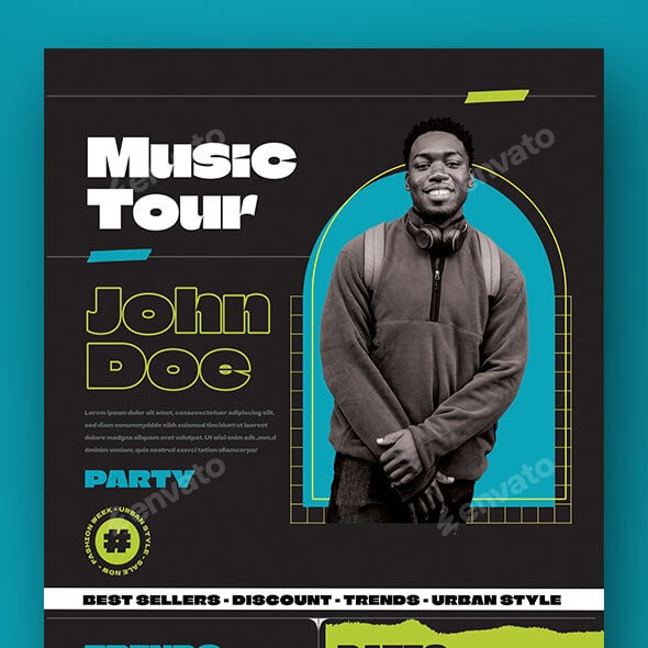 Music Tour Flyer